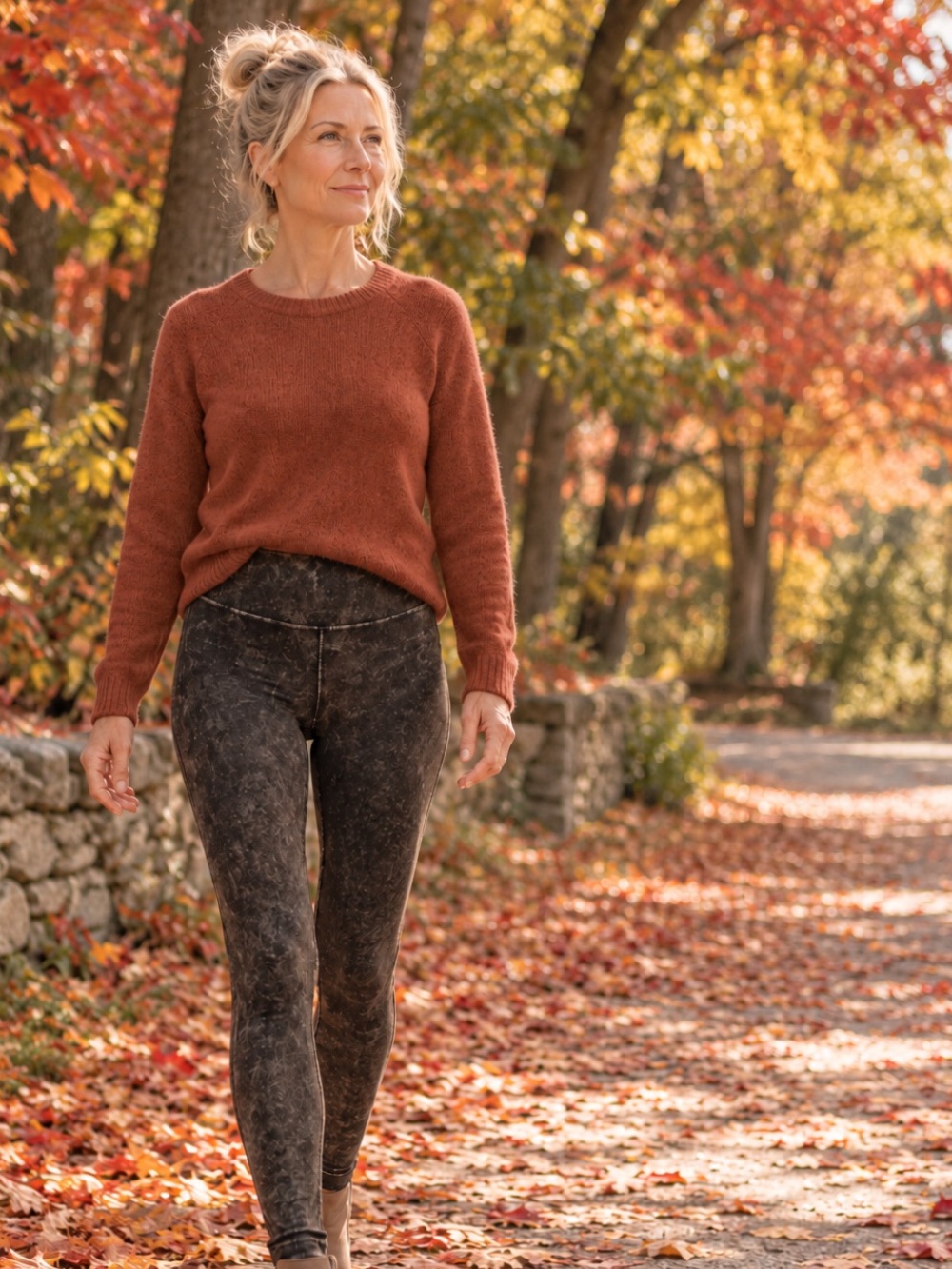 Kuhl stretch leggings, high waisted